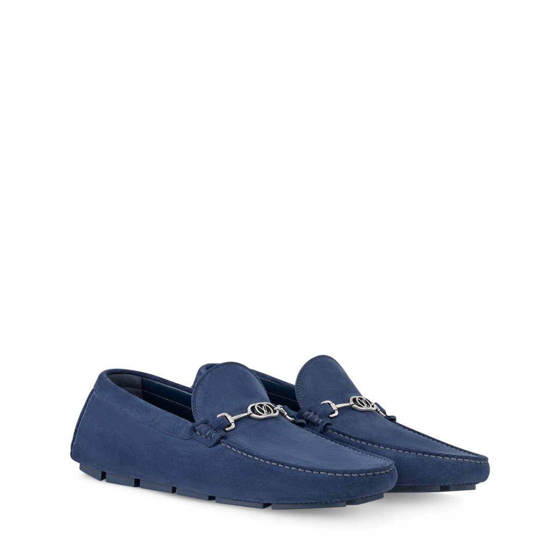 LV Driver Moccasins - Luxury Blue | LOUIS VUITTON